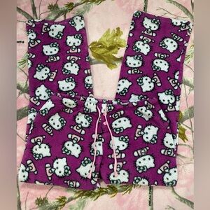 Y2K hello kitty pyjama pants Sanrio
